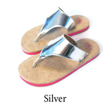 Swicharoos Silver Uppers with Tan Soles