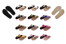 Swicharoos Complete Set with 12 Fashionable Uppers and a set of both Black and Tan Soles